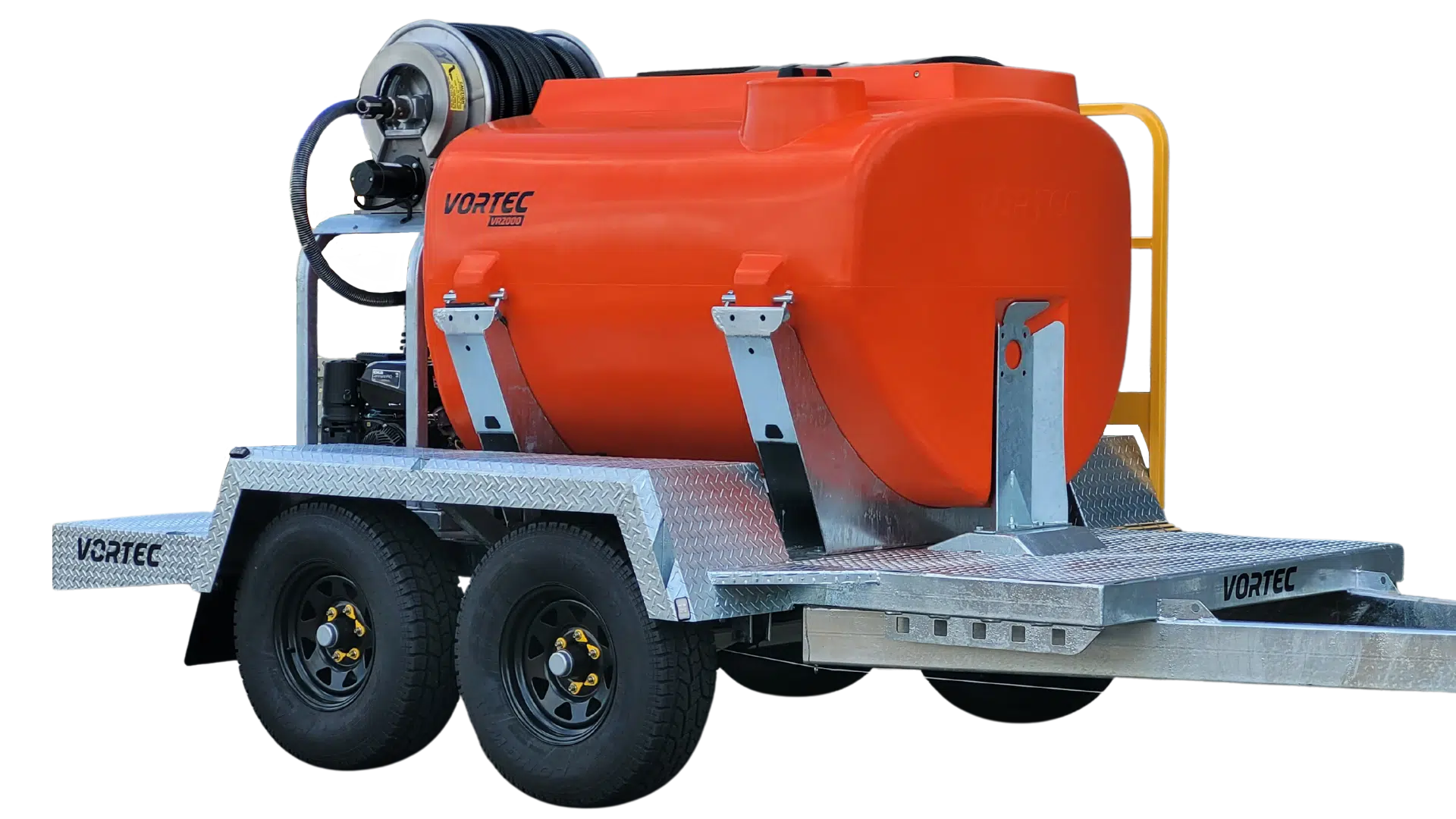 VR2000 TRAILER Hydroseeder