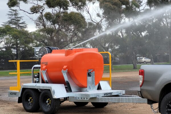 VX2000 hydromulcher Trailer