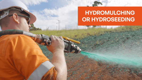 hydromulching or hydroseeding - VX2000 Hydroseeder