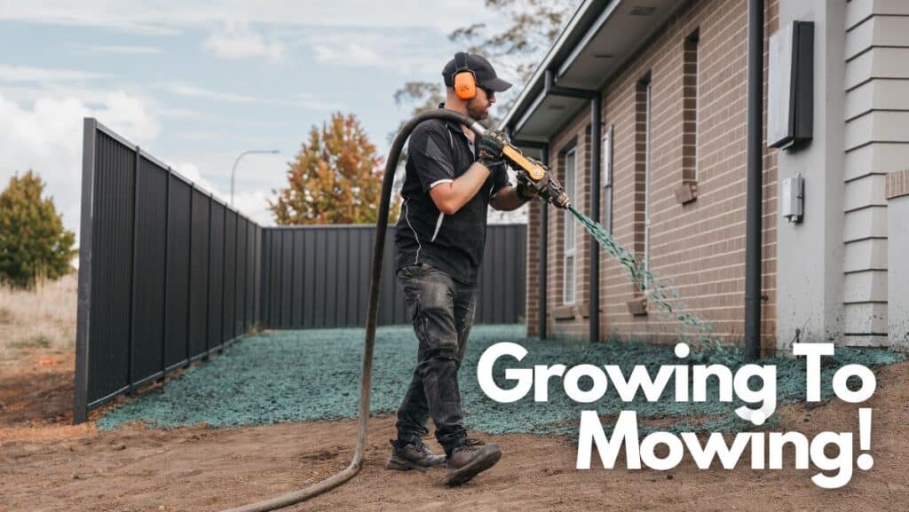 Lawn Hydroseeding Vortec